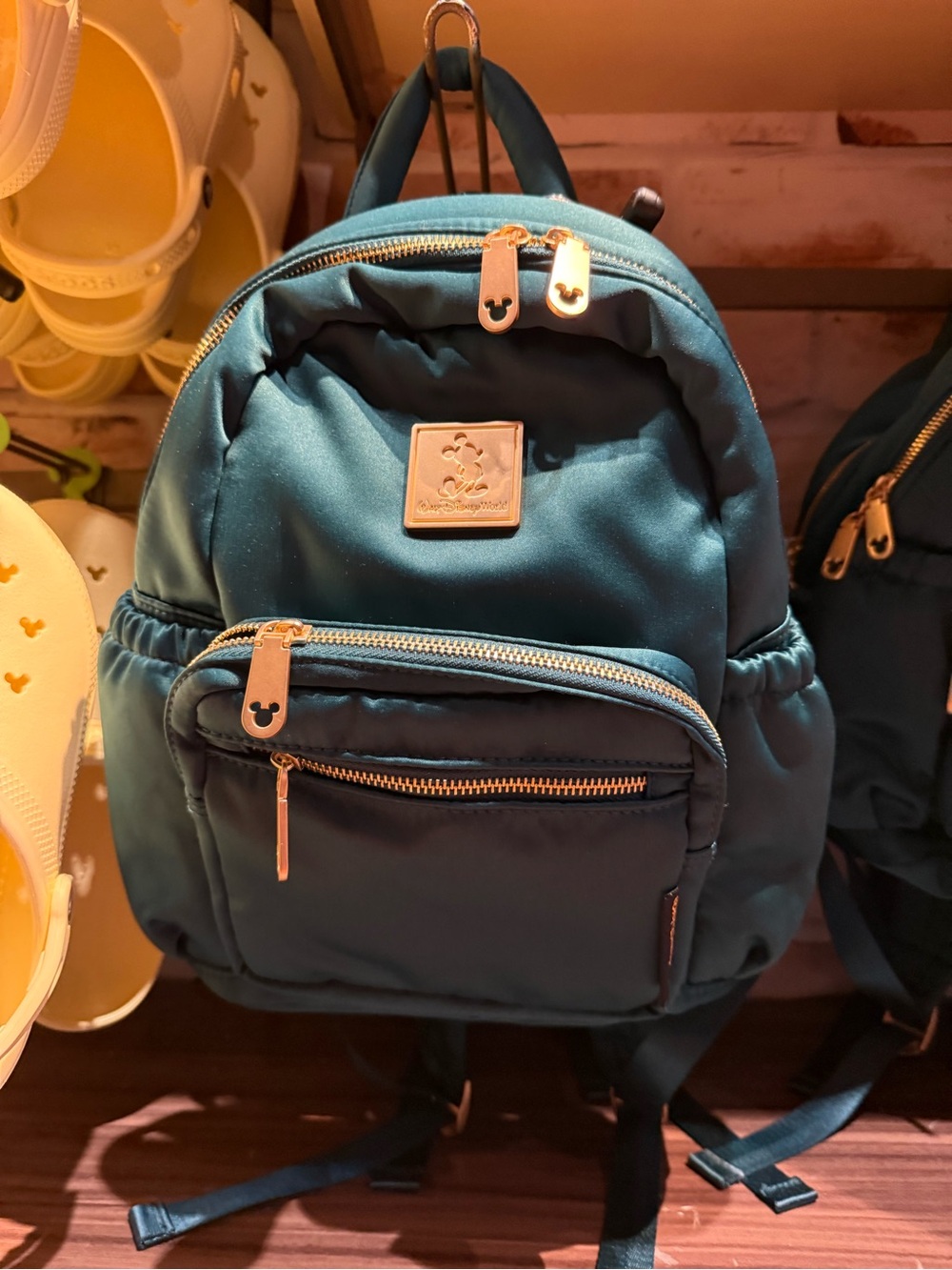Disney mini green Backpack WDW PSRKS 2026